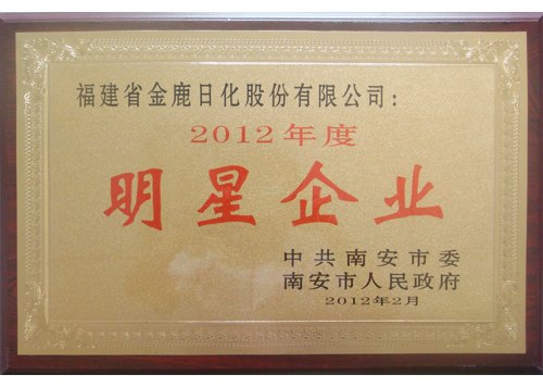 明星企业奖牌